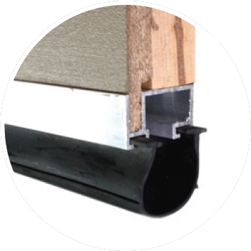 Aluminum Bottom Rail (Bottom Section)  - Manor House Collection